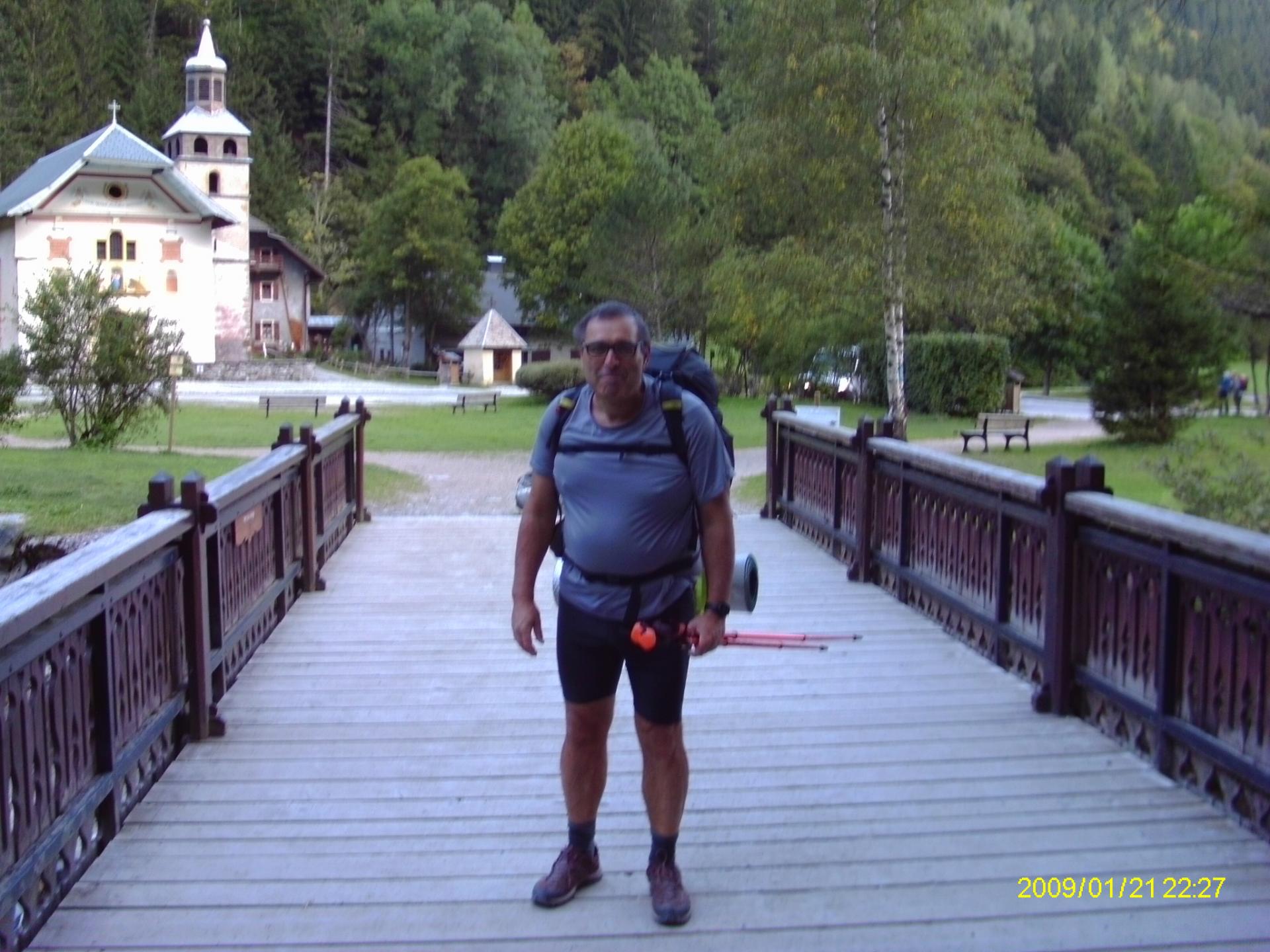 Notre Dame de La Gorge à la sortie des Contamines J2