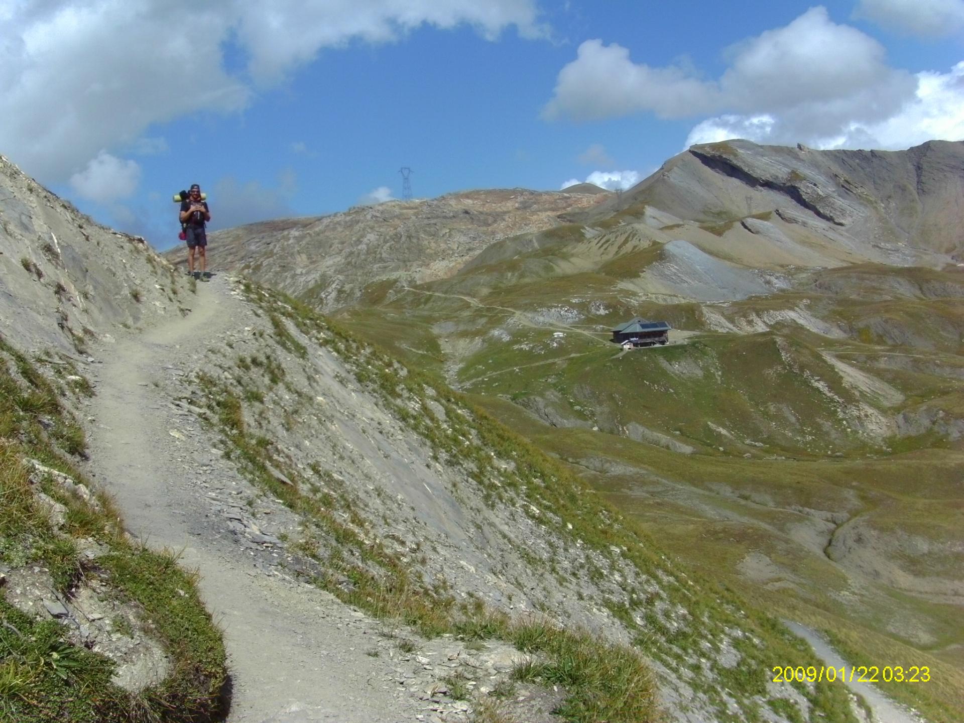 Sur le chemin de la crête des Gittes J2