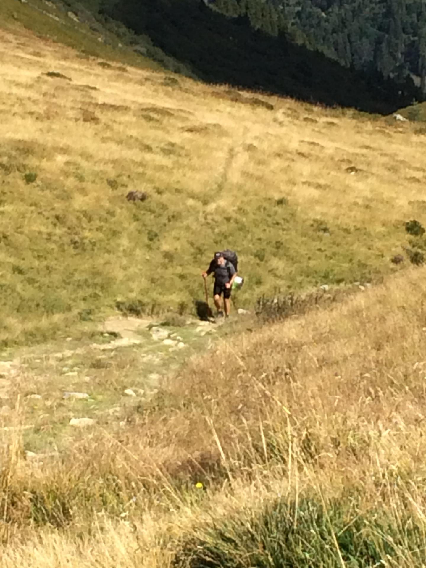 Arrivée au col de Tricot