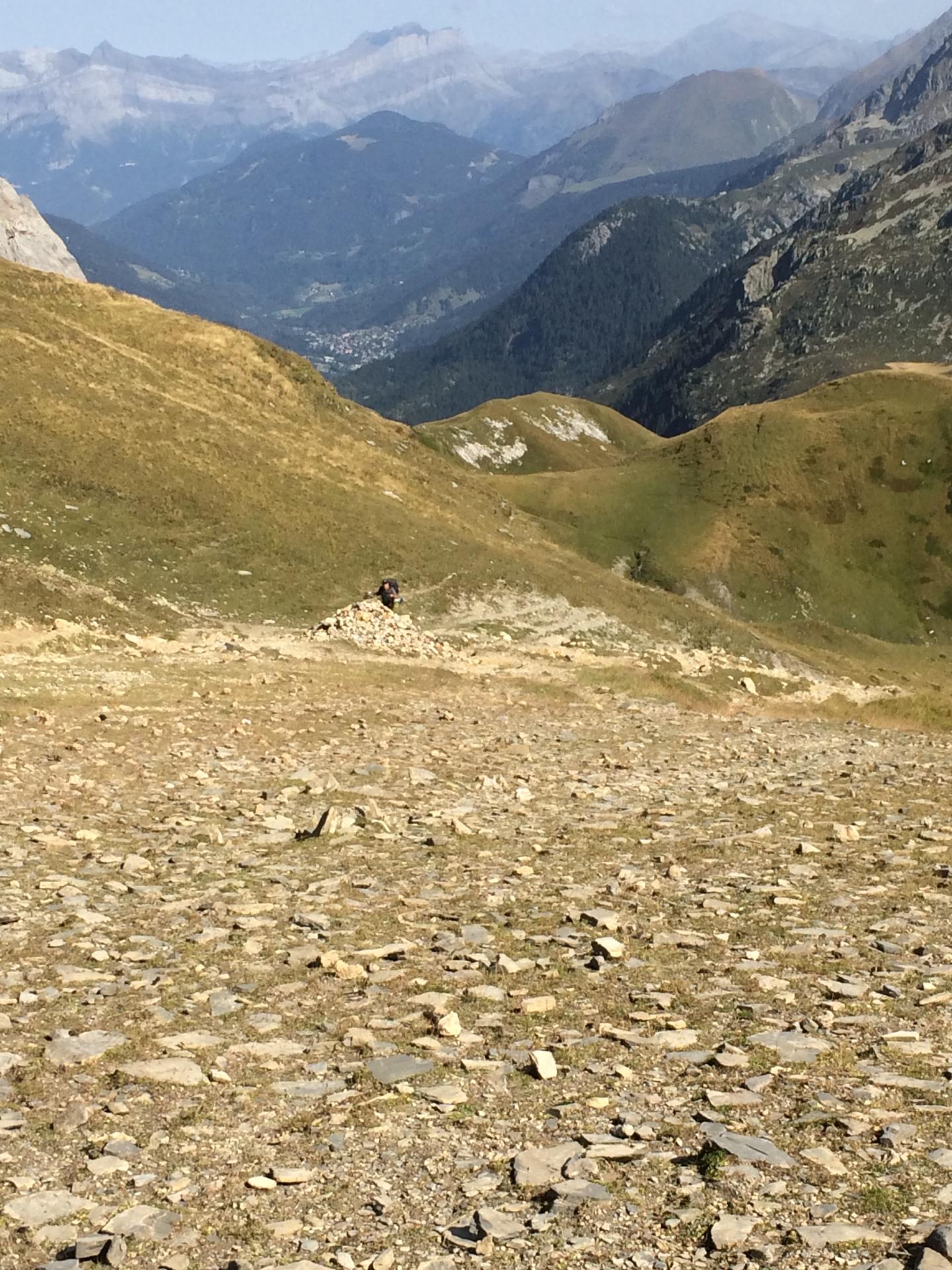 Sommet du col du Bonhomme