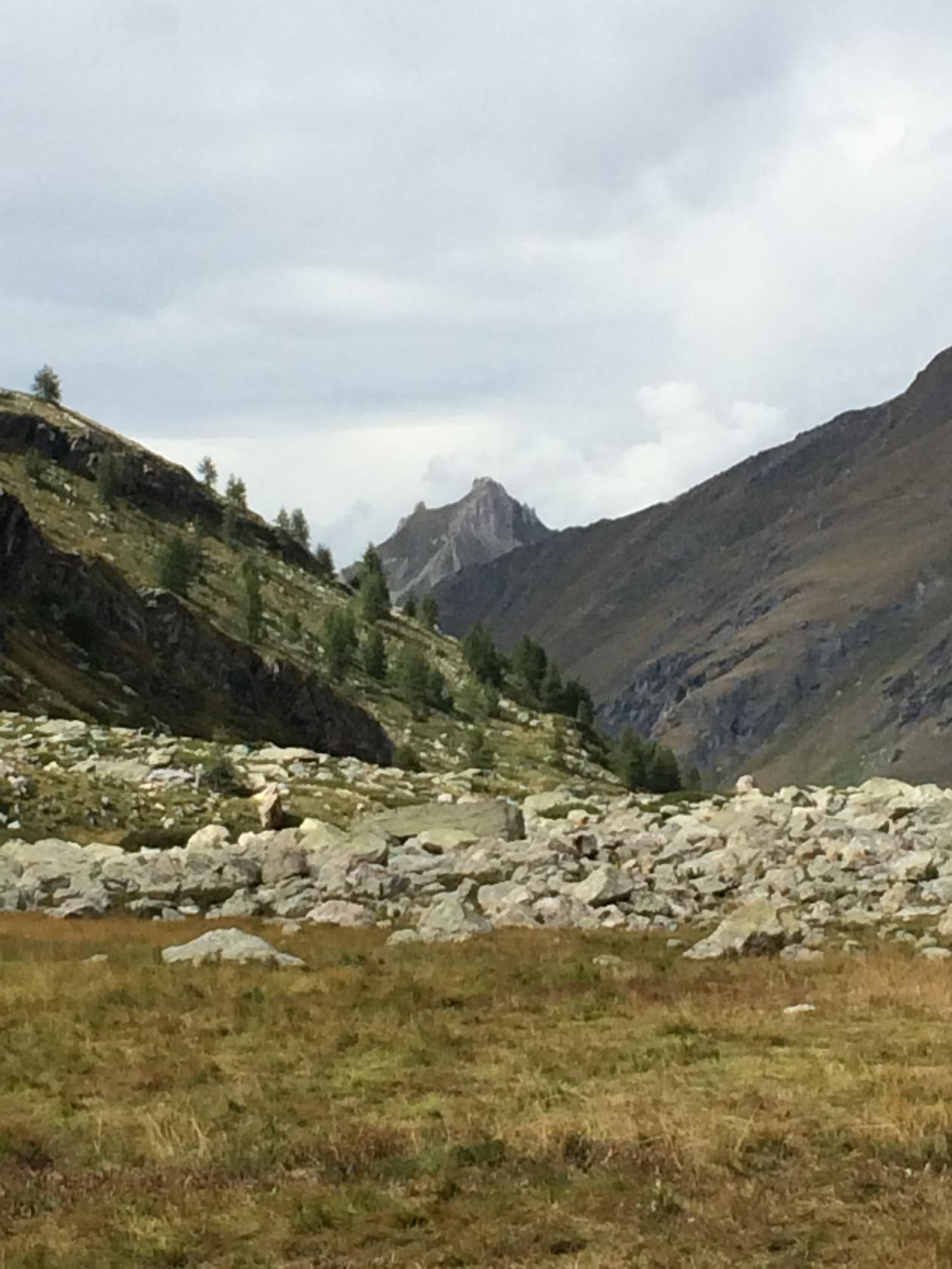 en direction du col du Palet