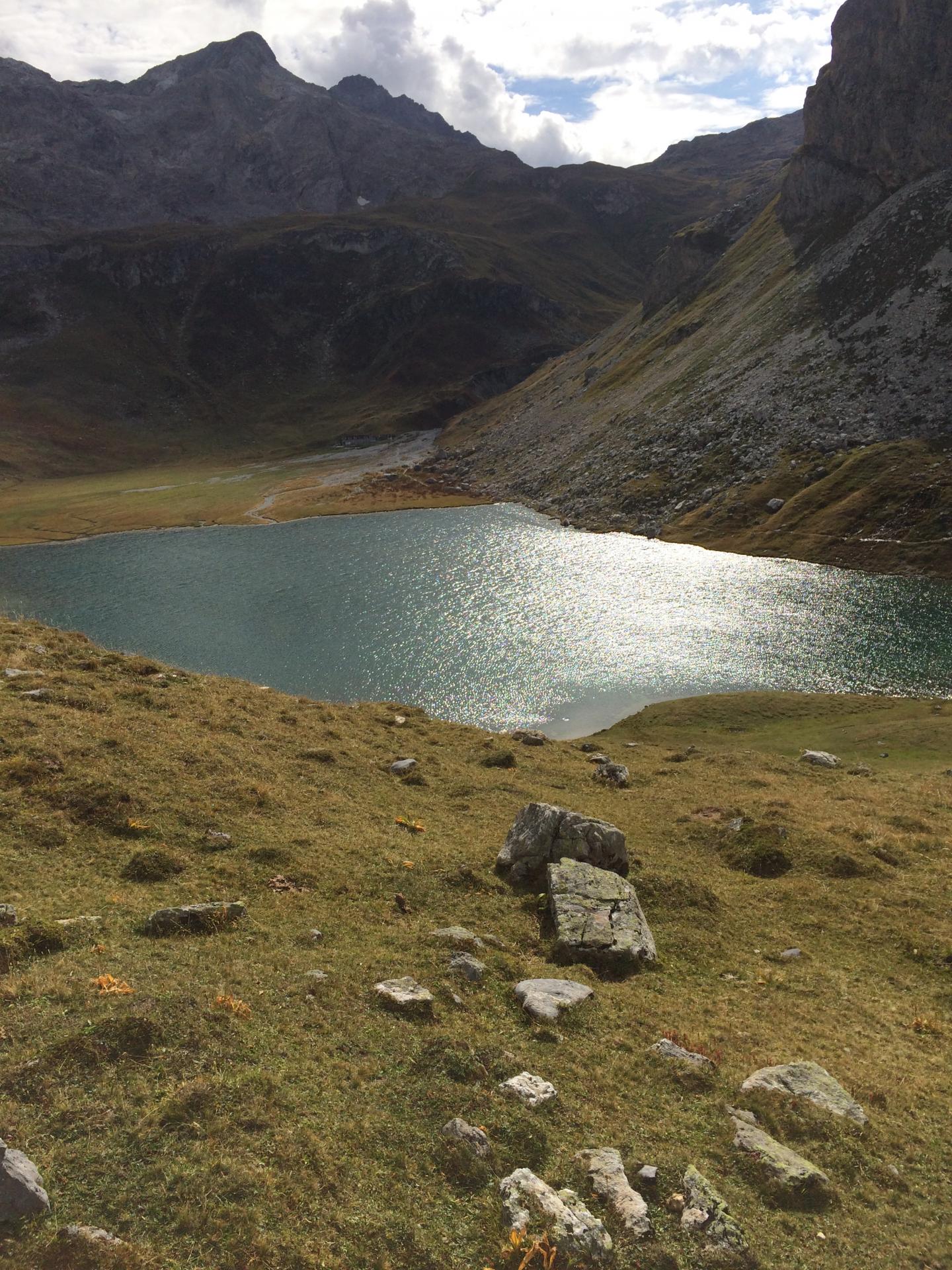 Le lac de la Plagne J4